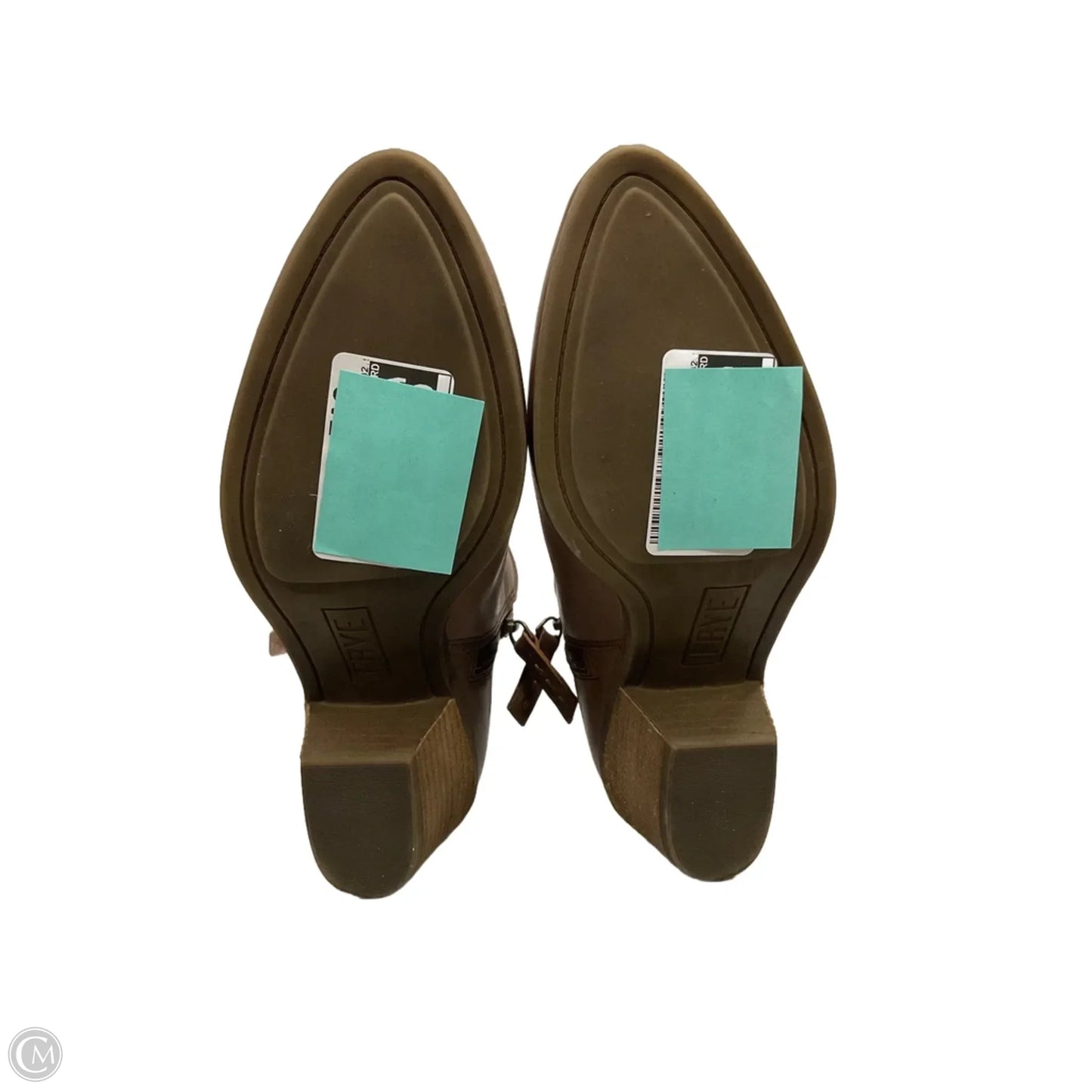 Boots Designer By Frye In Brown, Size: 6.5