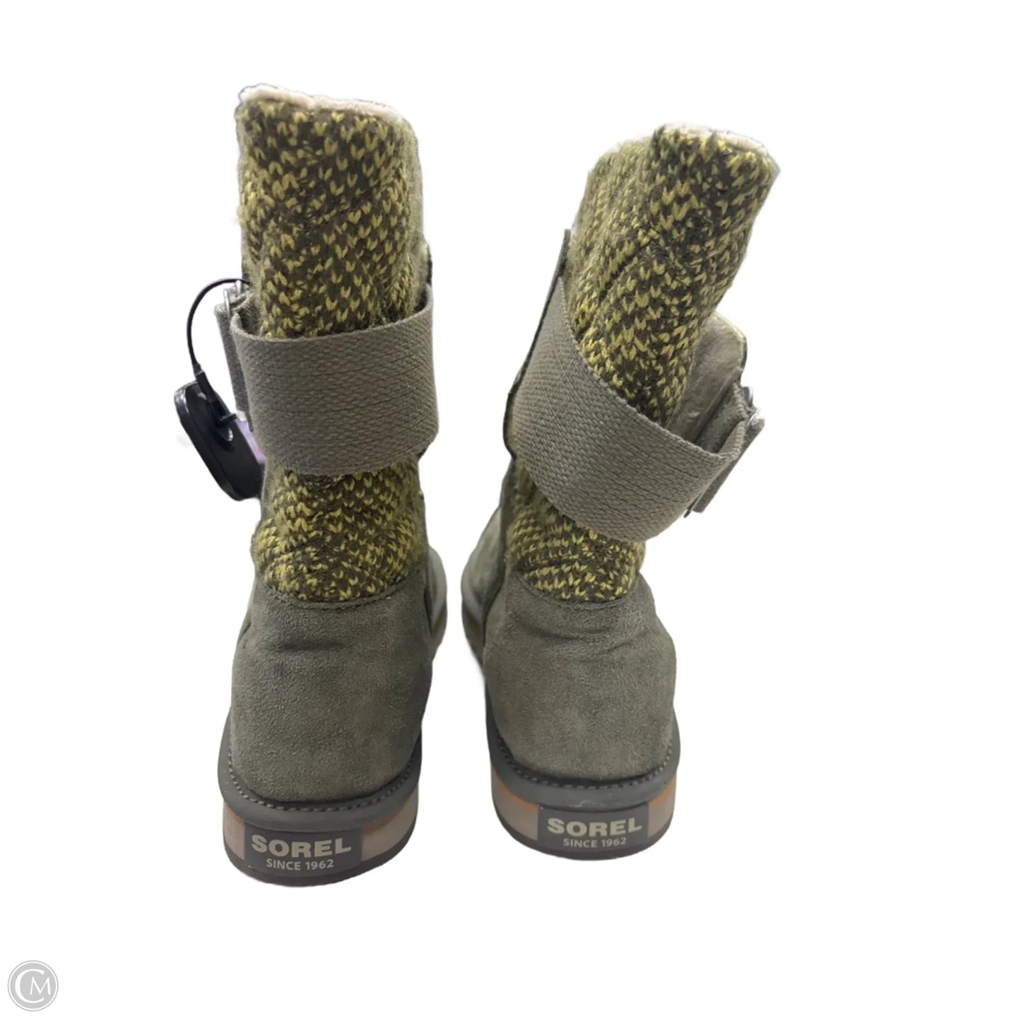 Boots Snow By Sorel In Green, Size: 10