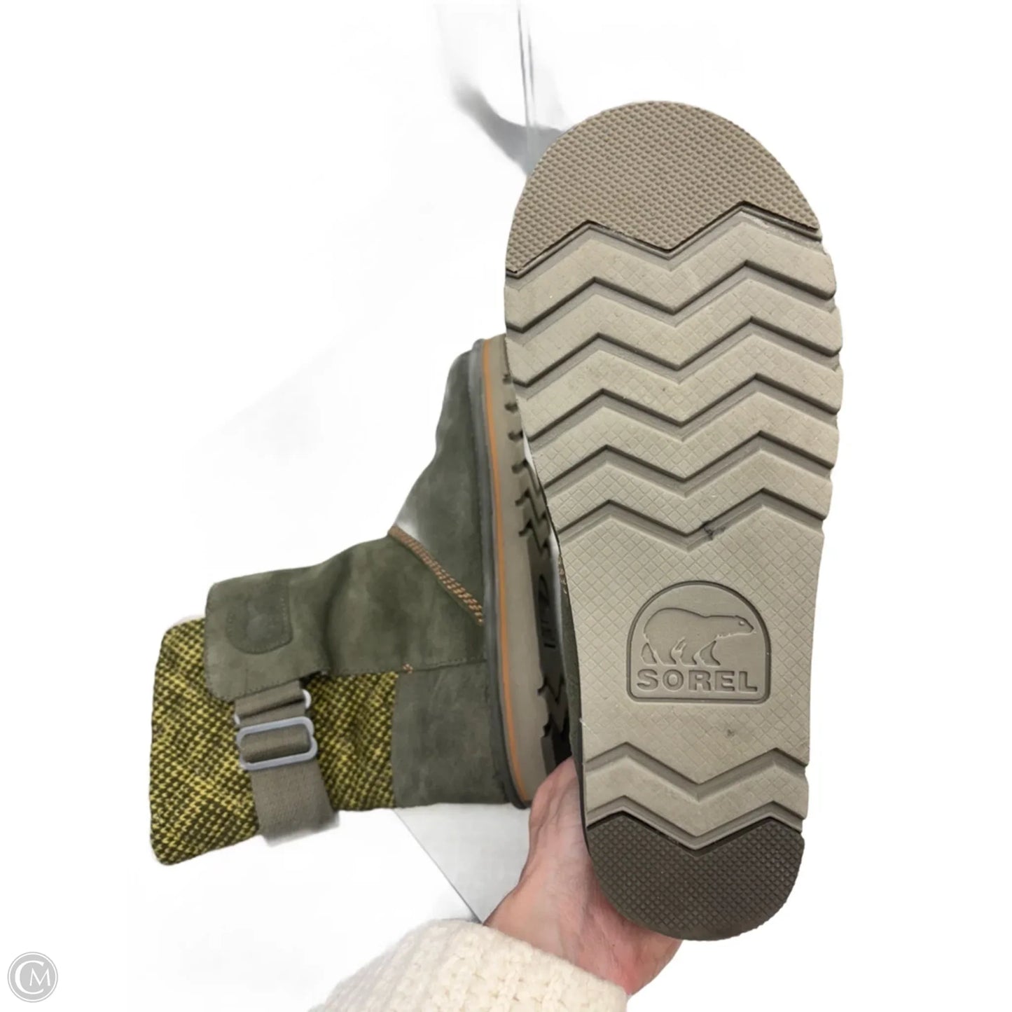 Boots Snow By Sorel In Green, Size: 10