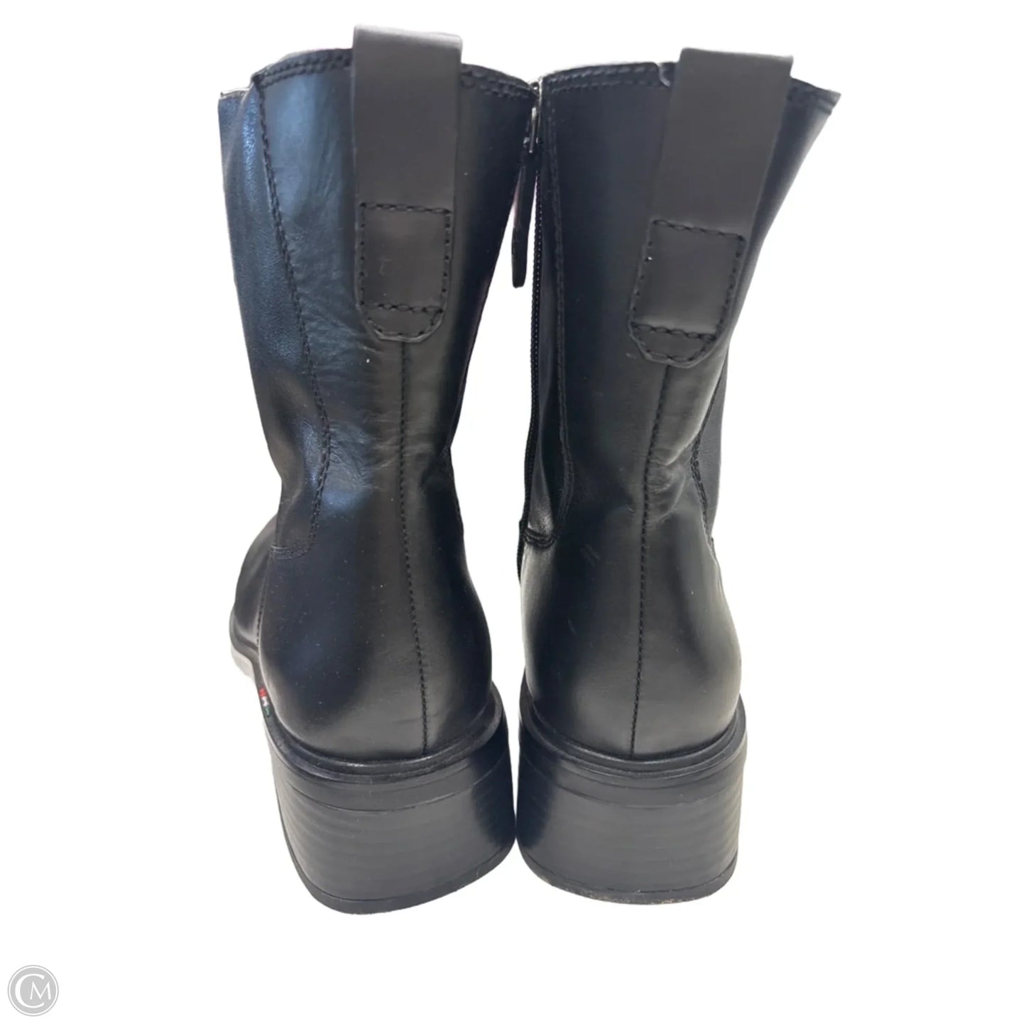 Boots Ankle Heels By Franco Sarto In Black, Size: 10