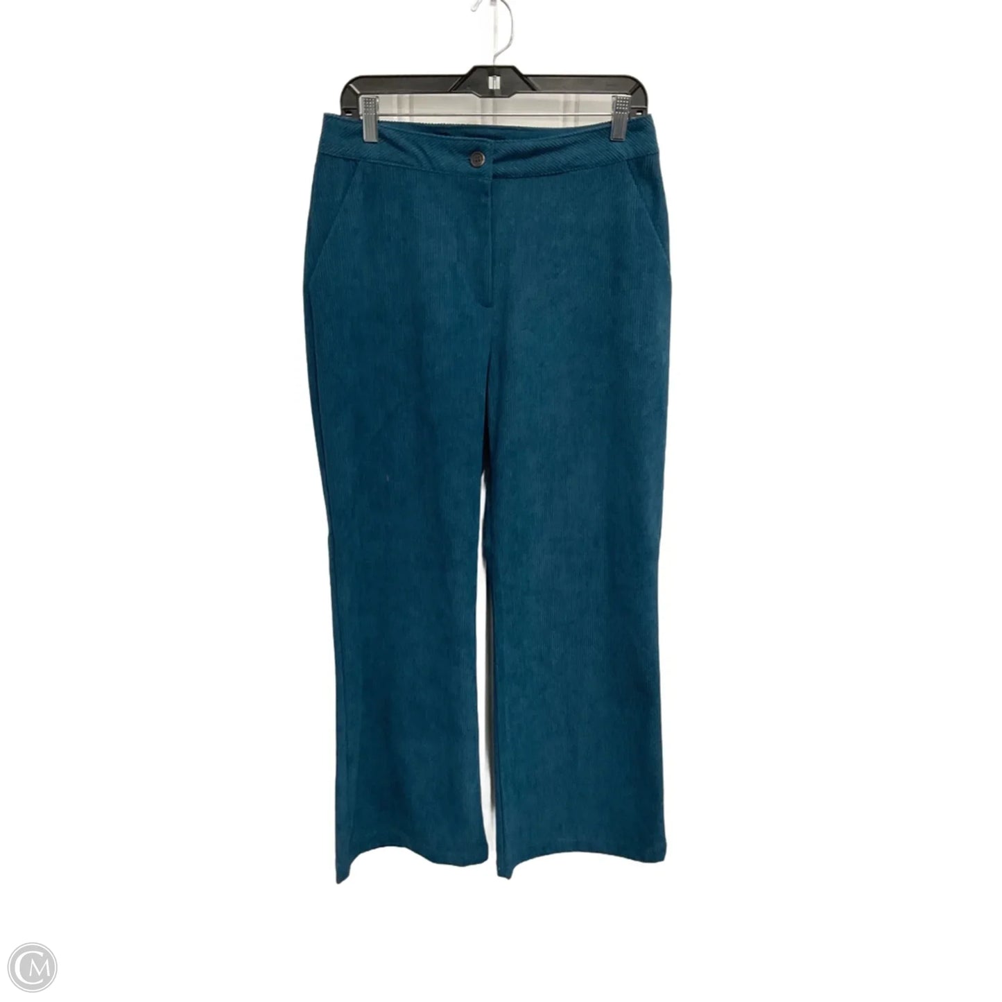 Pants Corduroy By Clothes Mentor In Teal, Size: 12