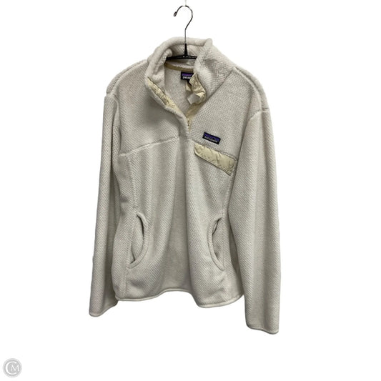 Athletic Fleece By Patagonia In Cream, Size: L