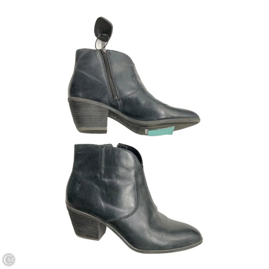 Boots Designer By Frye In Black, Size: 8.5