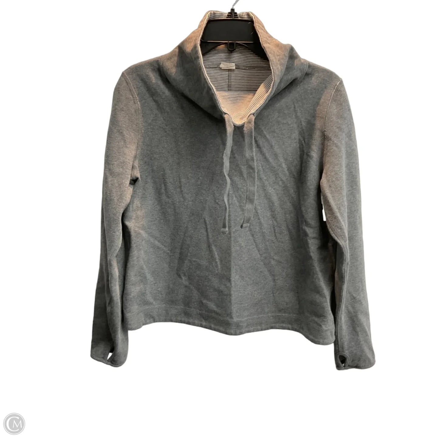 Top Long Sleeve By J. Crew In Grey, Size: M