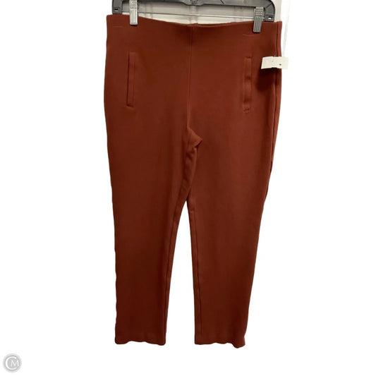 Pants Leggings By Chicos In Orange, Size: 6