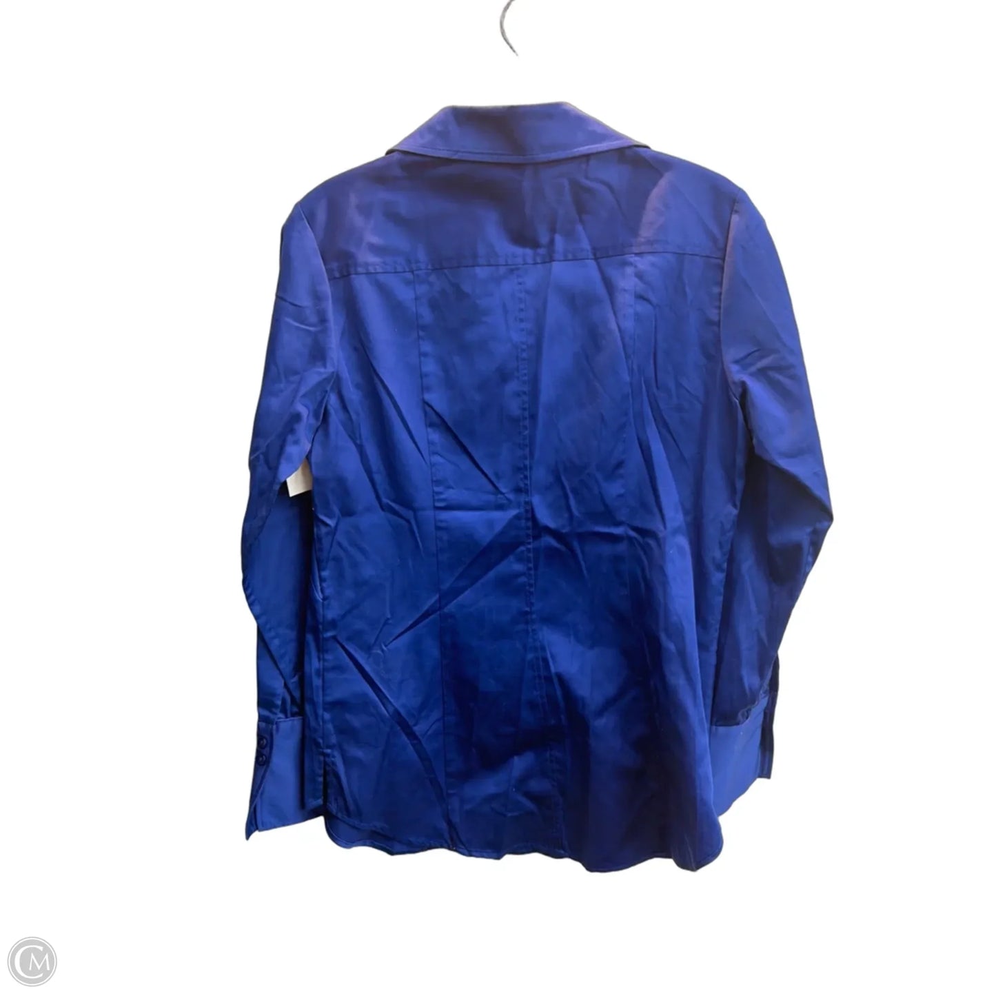 Blouse Long Sleeve By Antonio Melani In Blue, Size: S