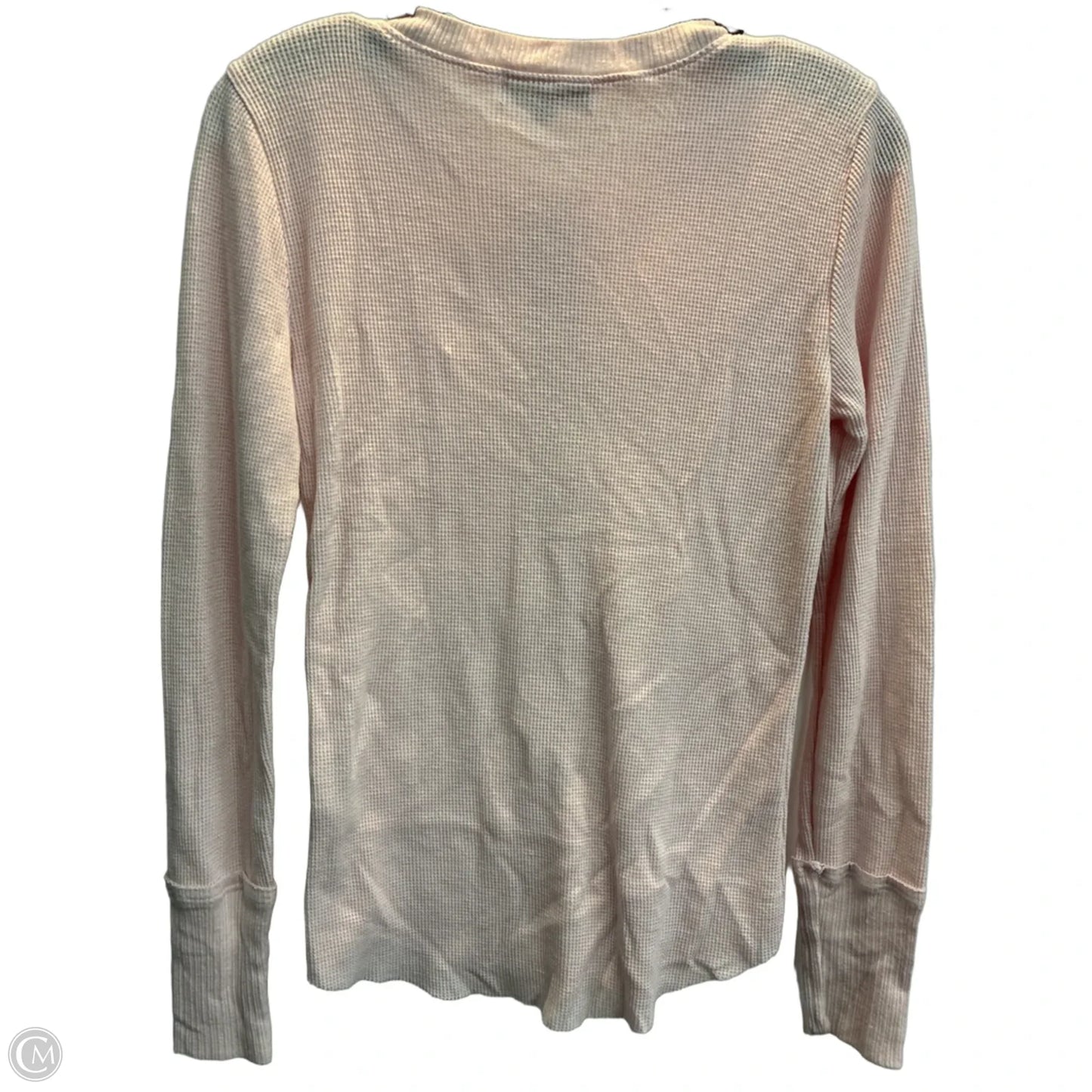 Top Long Sleeve Basic By Michael Stars In Pink, Size: S