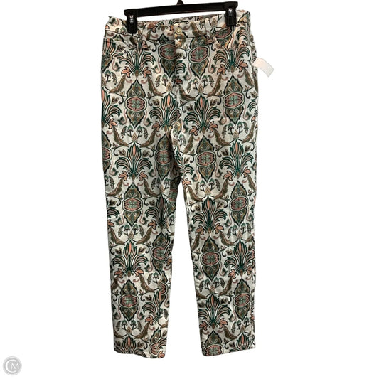 Jeans Skinny By Chicos In Paisley Print, Size: 6