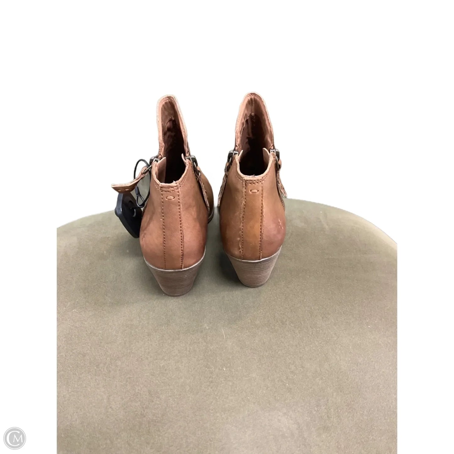 Boots Designer By Frye In Brown, Size: 7.5