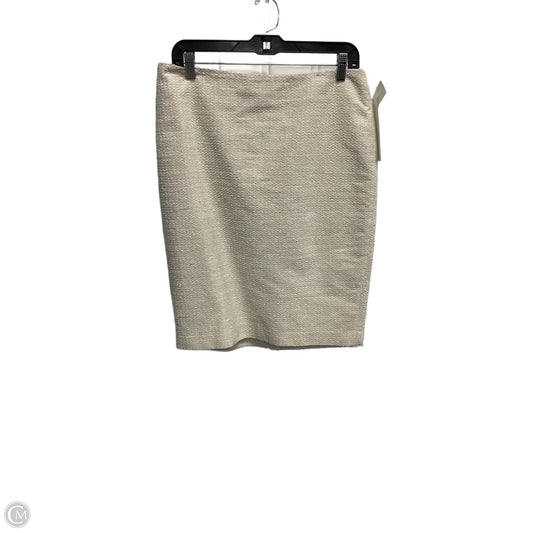 Skirt Designer By Karl Lagerfeld In Cream, Size: 10