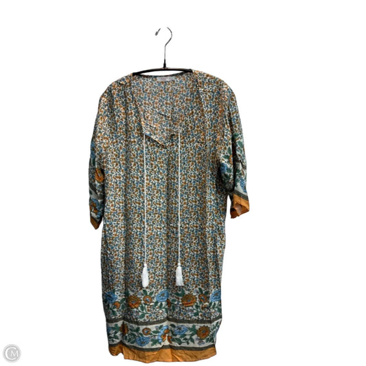 Dress Casual Midi By Clothes Mentor In Multi-colored, Size: M