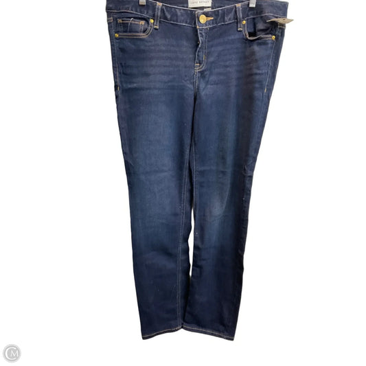 Jeans Straight By Lane Bryant In Blue Denim, Size: 16