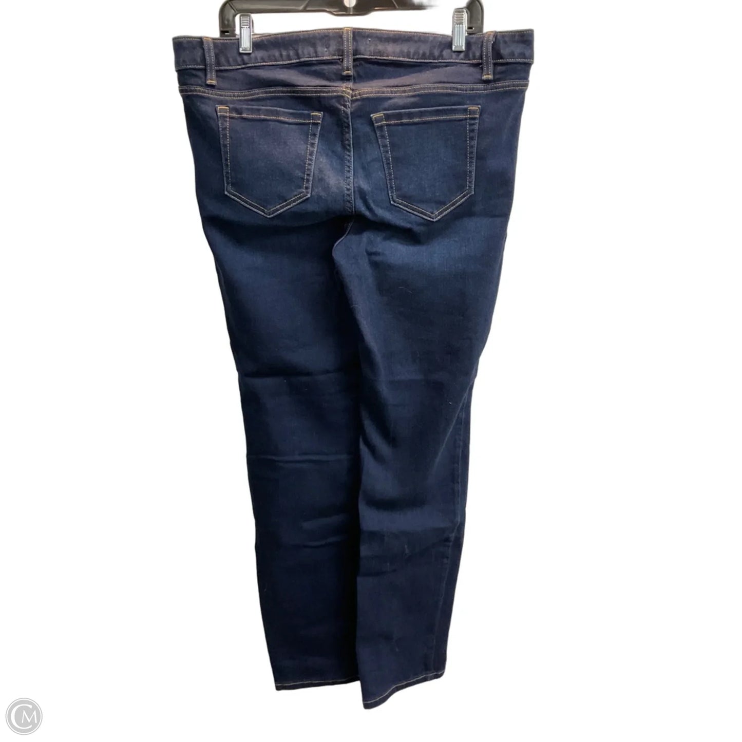Jeans Straight By Lane Bryant In Blue Denim, Size: 16