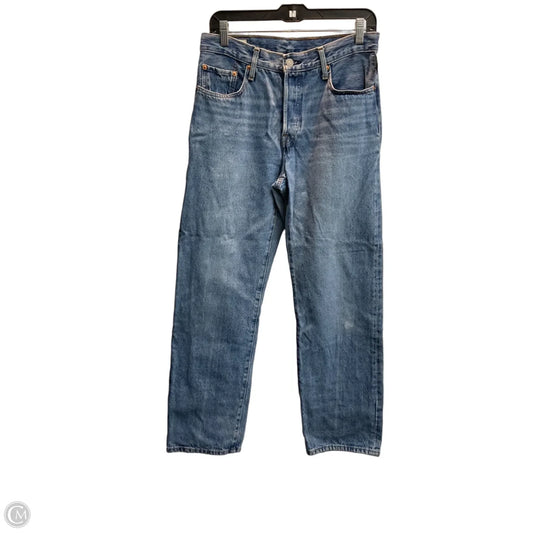 Jeans Boot Cut By Levis In Blue Denim, Size: 4