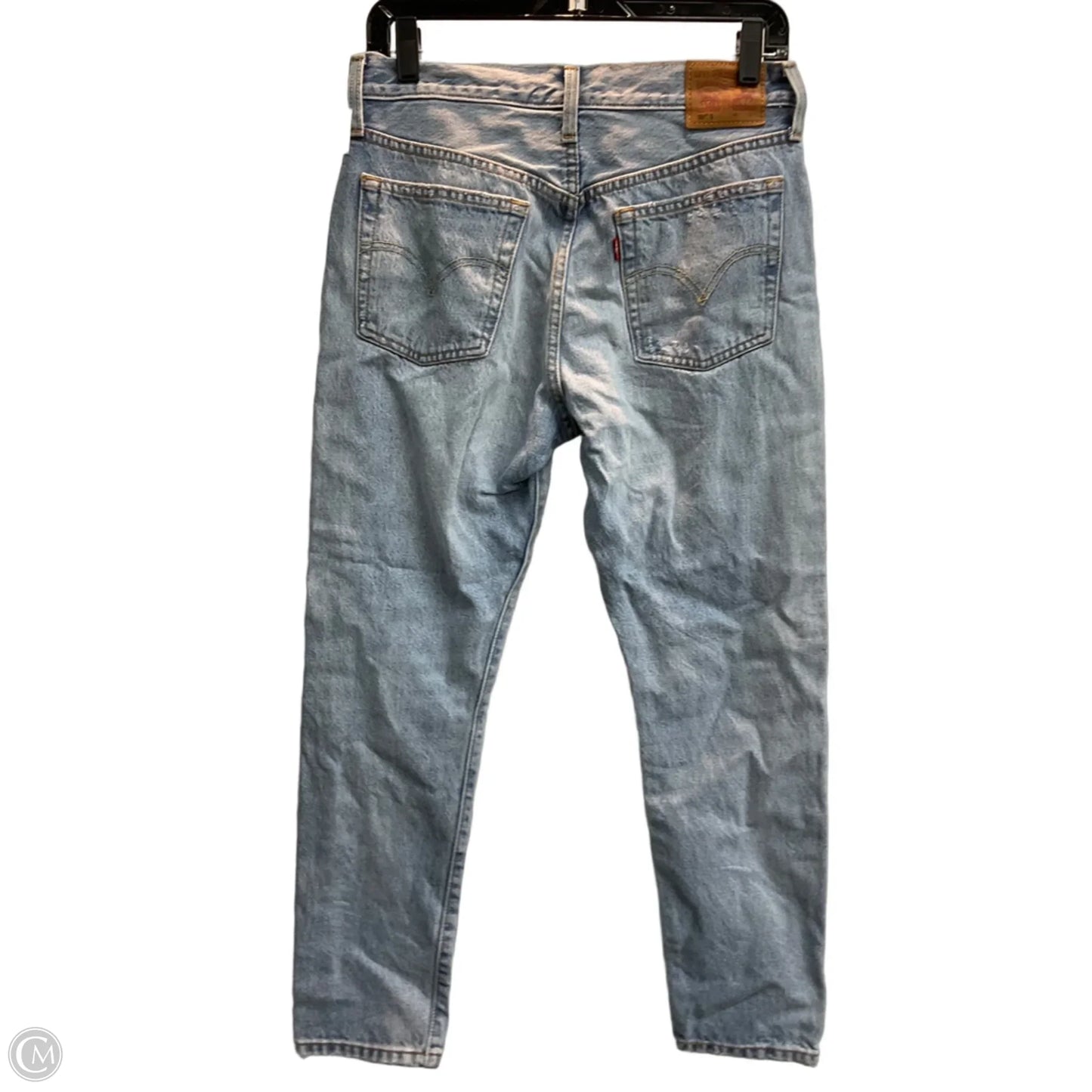 Jeans Skinny By Levis In Blue Denim, Size: 6