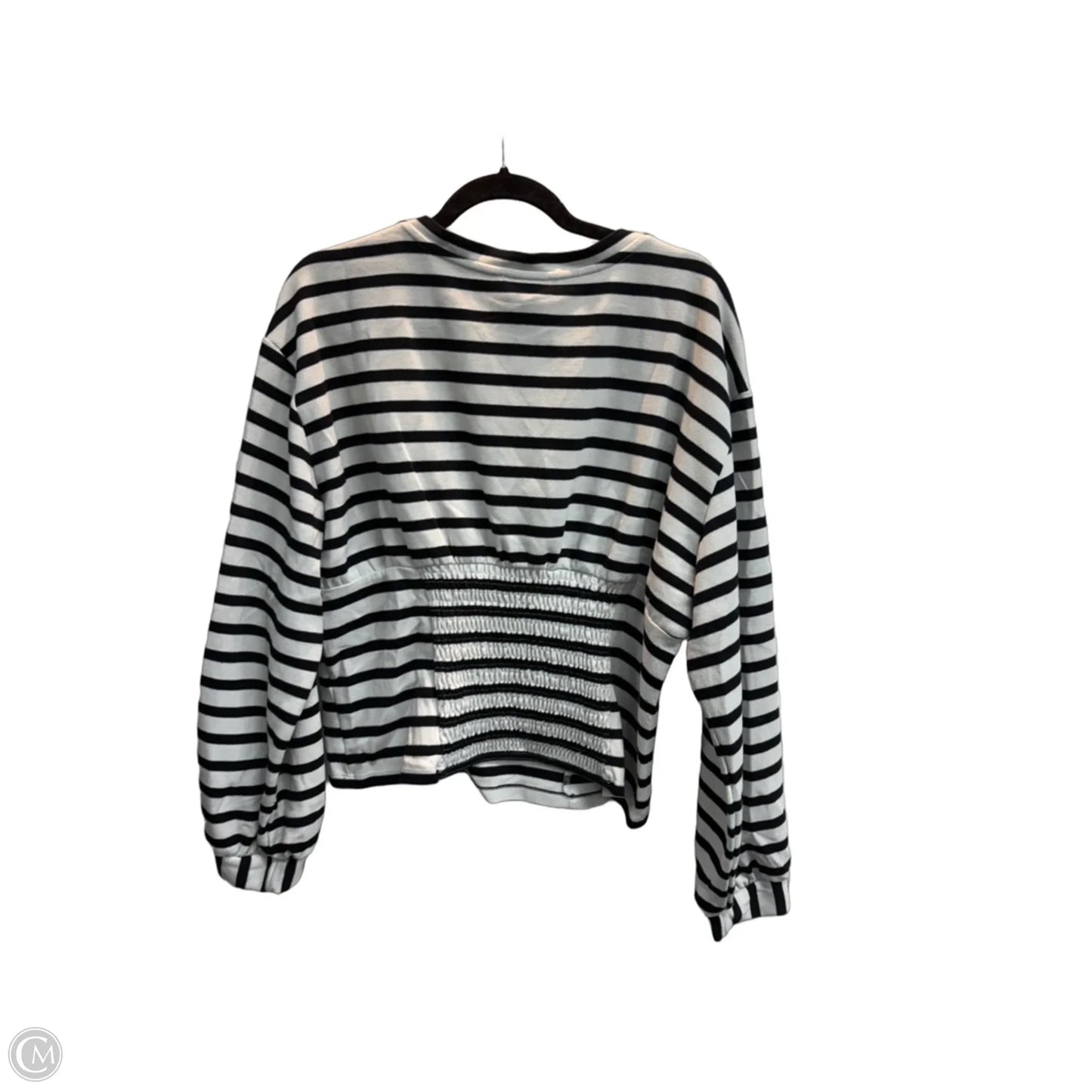 Top Long Sleeve By Maeve In Striped Pattern, Size: Xl