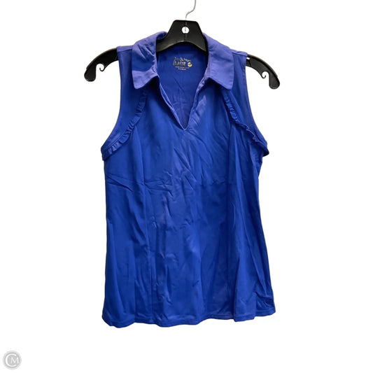 Top Sleeveless Designer By Lilly Pulitzer In Blue, Size: S