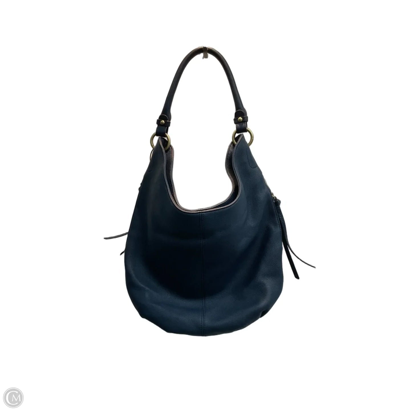 Handbag Leather By Clothes Mentor, Size: Medium