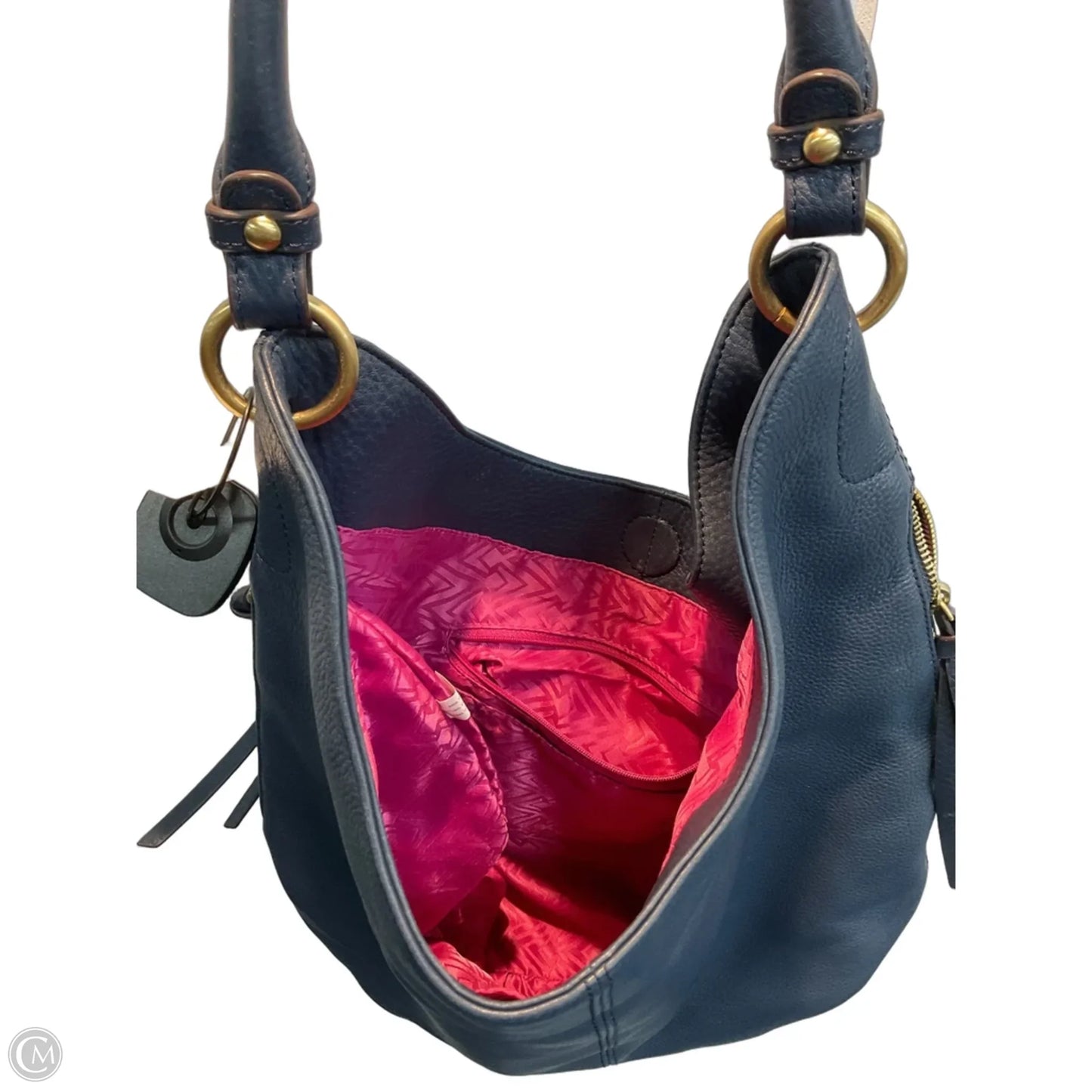 Handbag Leather By Clothes Mentor, Size: Medium