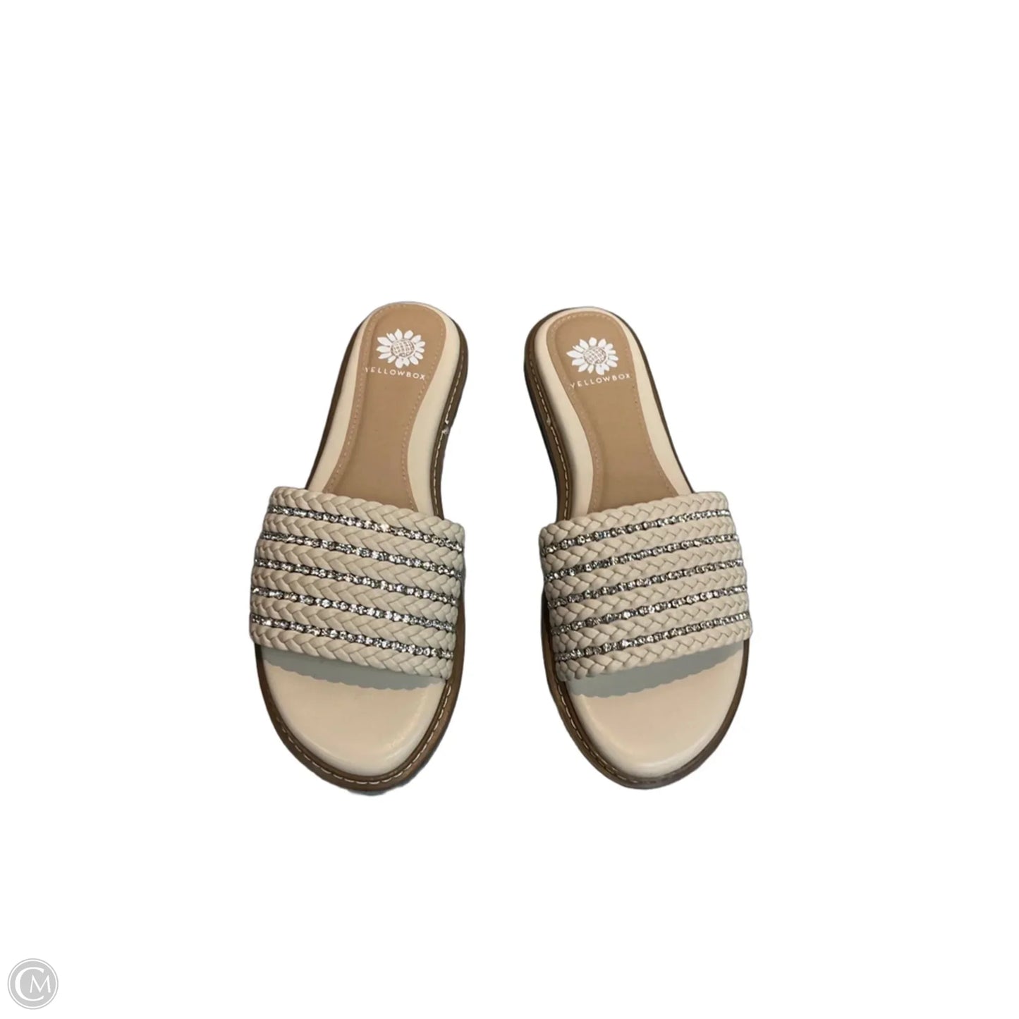 Sandals Flats By Yellow Box In Cream