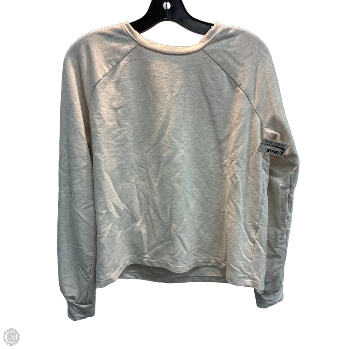 Top Long Sleeve By Banana Republic In Tan, Size: S