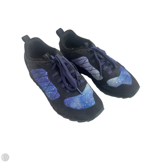 Shoes Sneakers By Merrell In Black & Blue, Size: 8