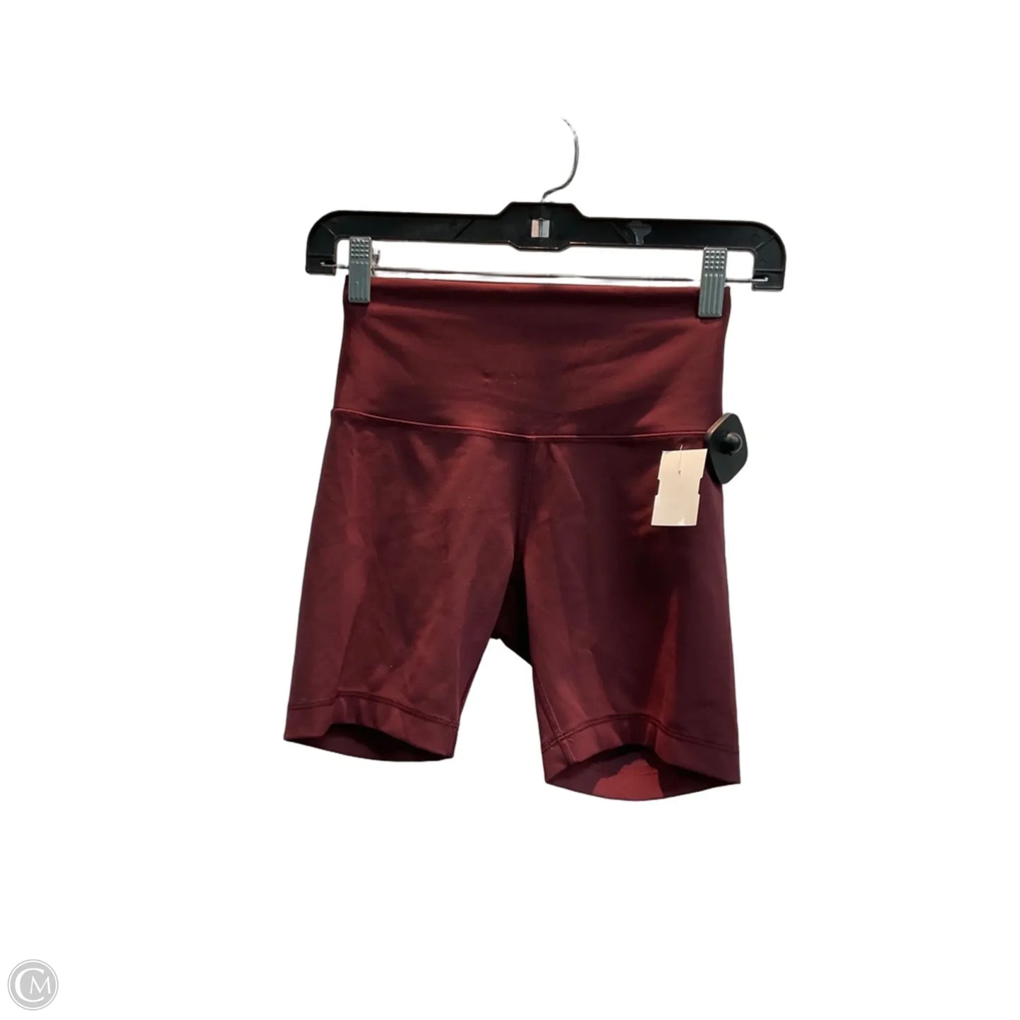 Athletic Shorts By Lululemon In Maroon, Size: S