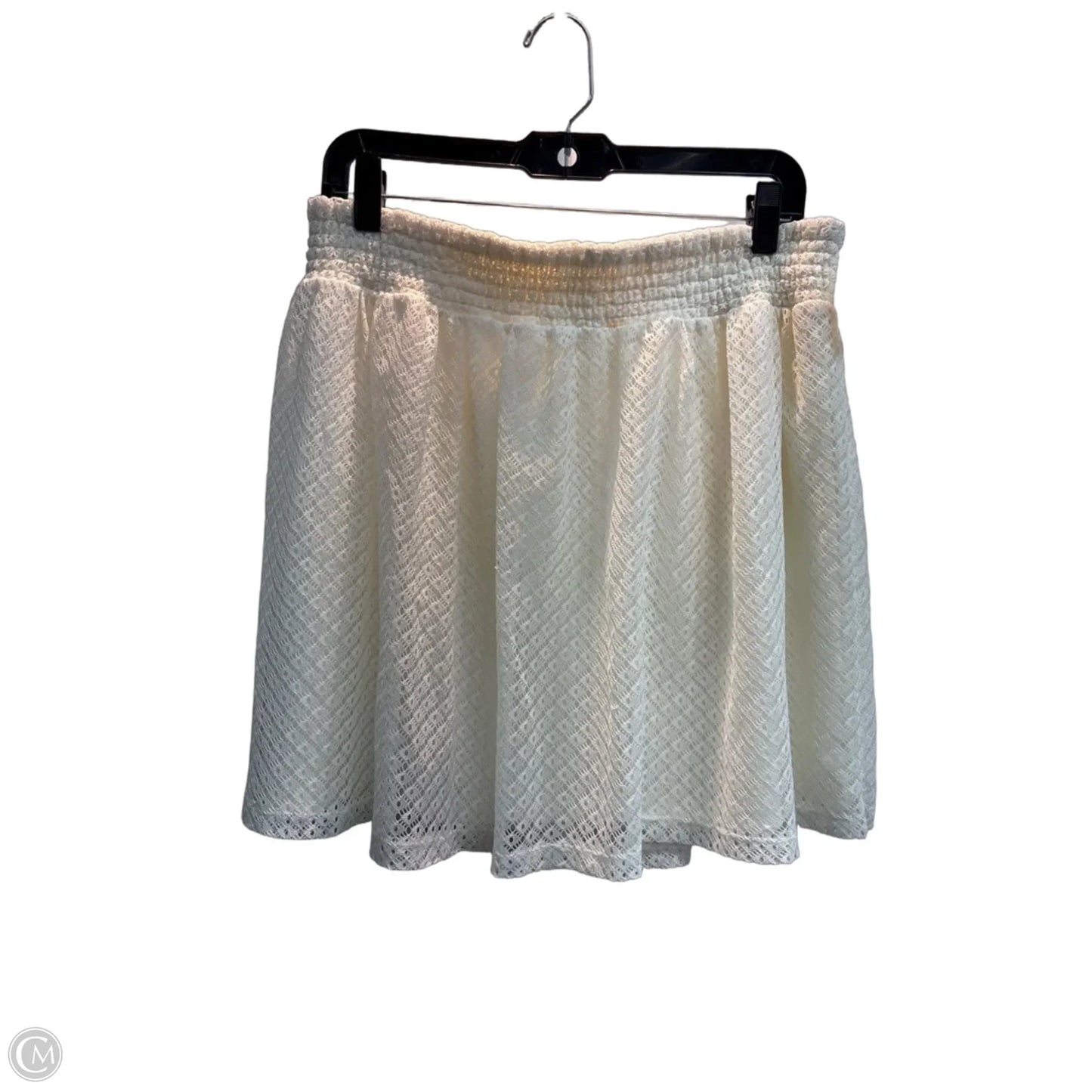 Skirt Midi By Maurices In White, Size: 12