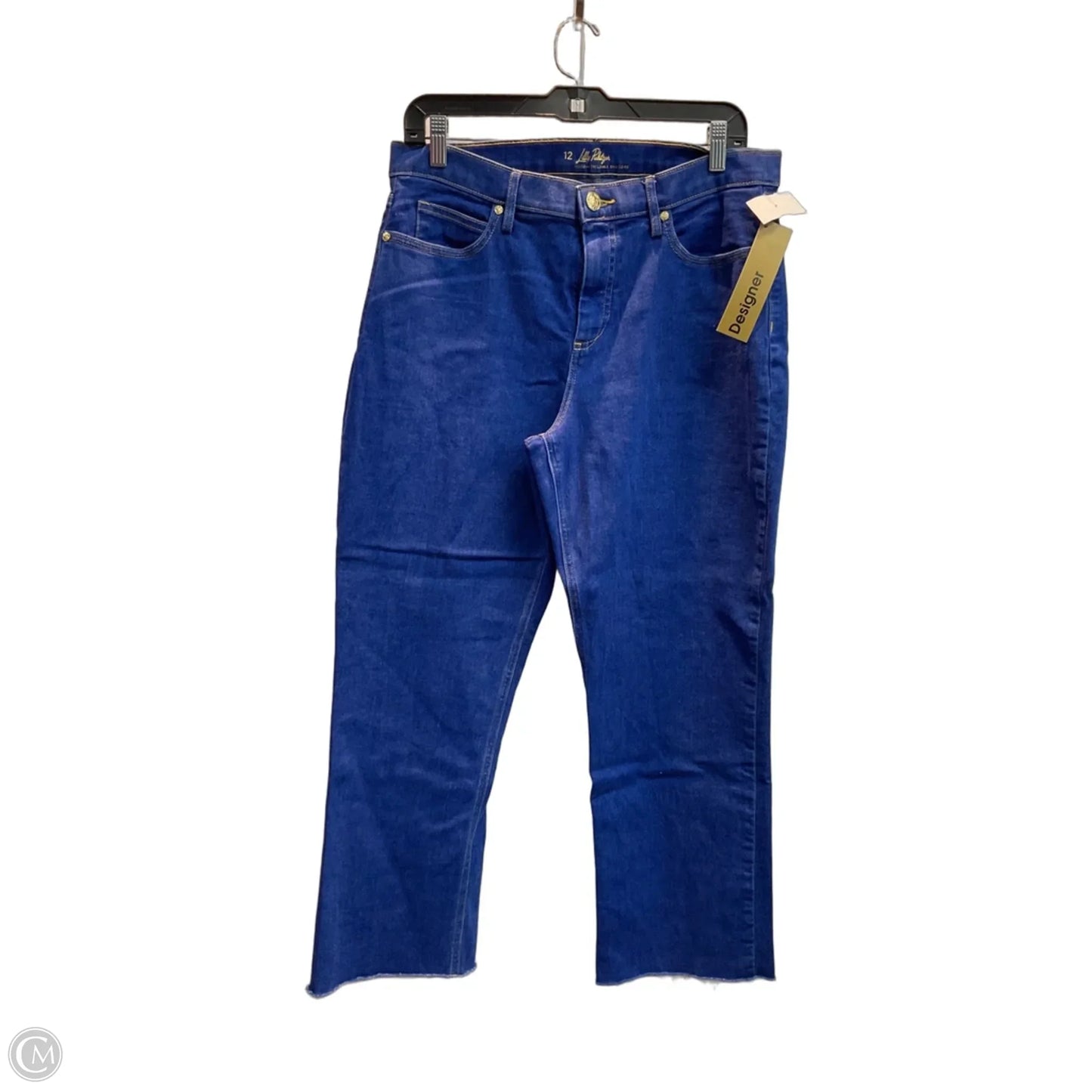 Jeans Designer By Lilly Pulitzer In Blue Denim, Size: 12