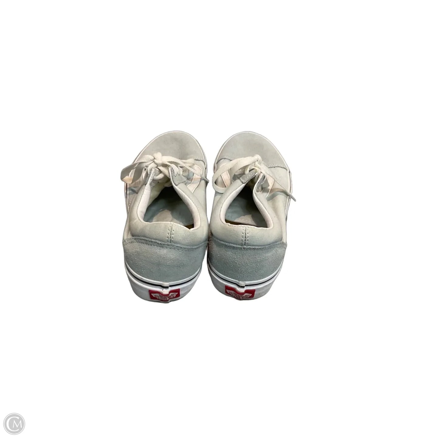 Shoes Sneakers By Vans In Aqua, Size: 10