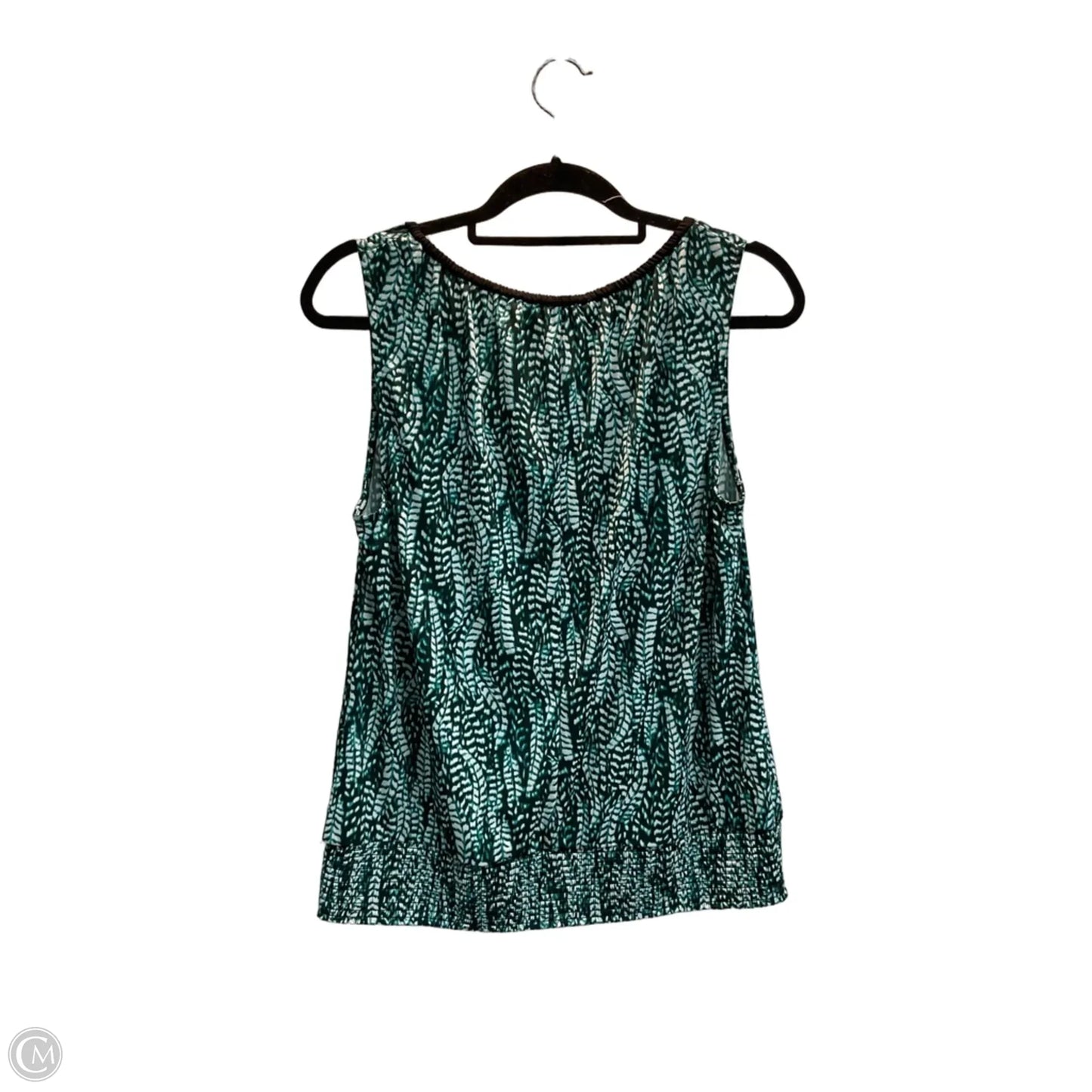 Top Sleeveless By White House Black Market In Teal, Size: M