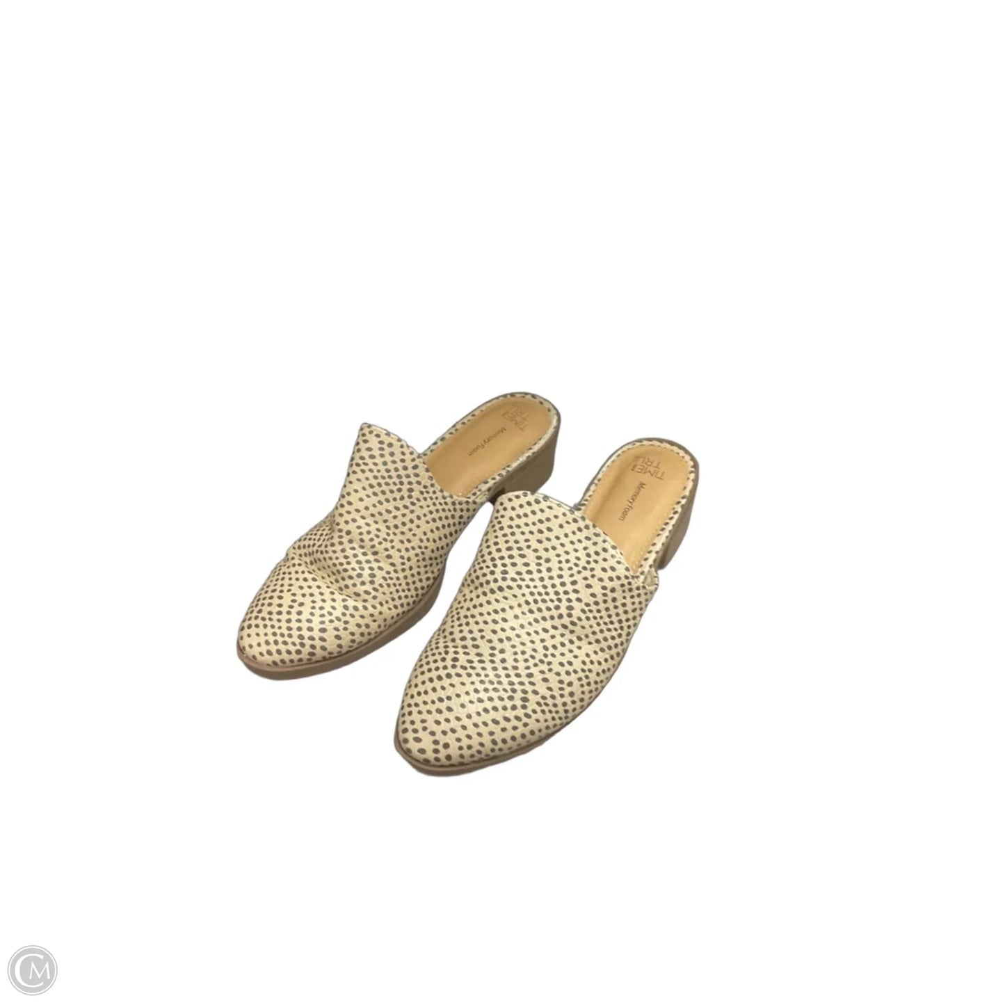 Shoes Heels Block By Time And Tru In Animal Print, Size: 7