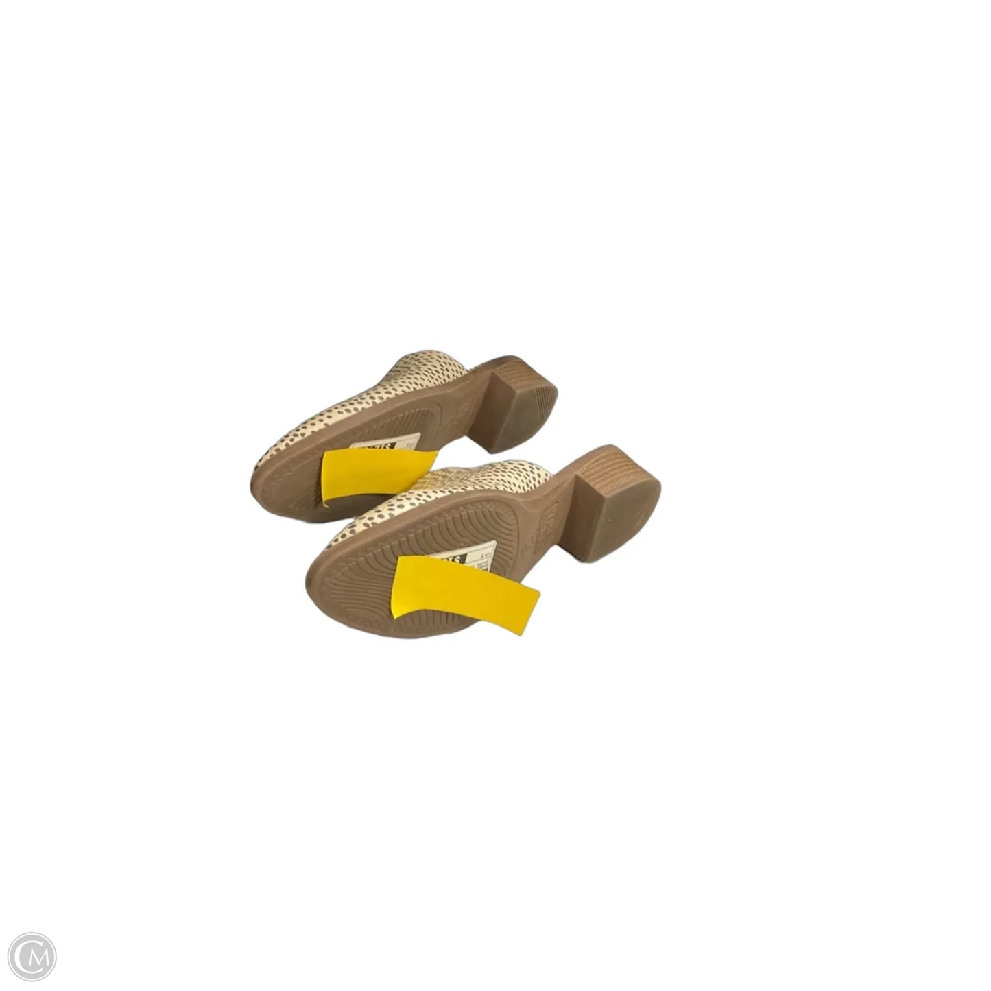 Shoes Heels Block By Time And Tru In Animal Print, Size: 7