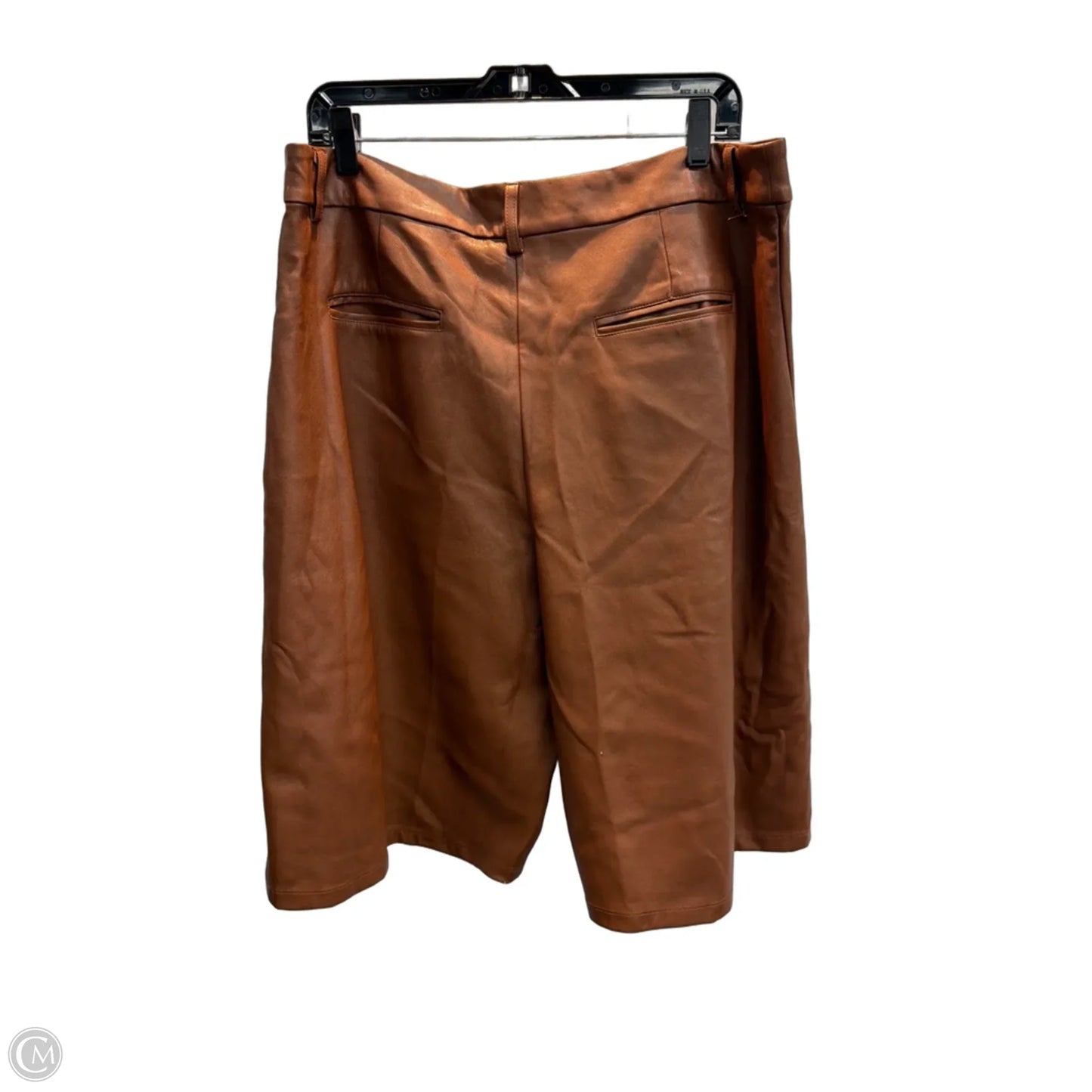 Shorts By Avec Les Filles In Brown, Size: 16