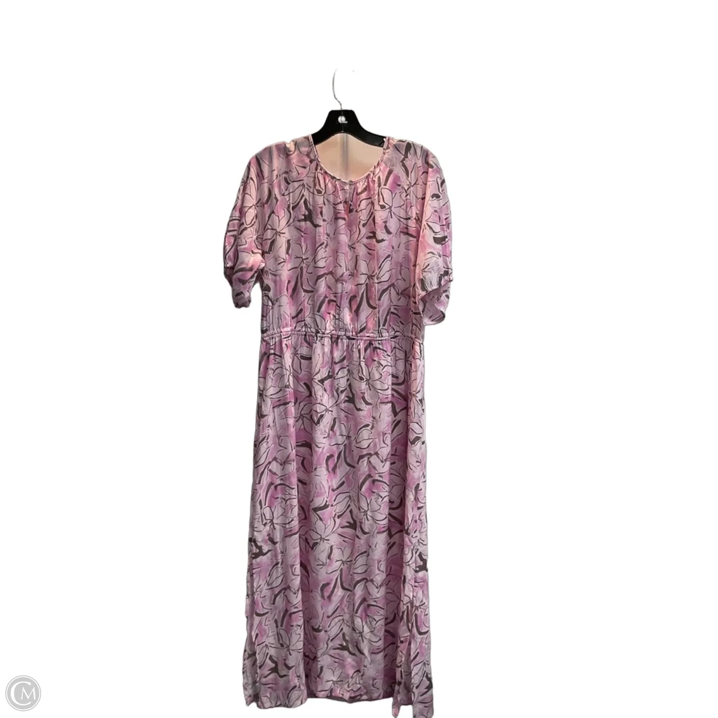 Dress Party Long By Nine West In Purple, Size: Xl