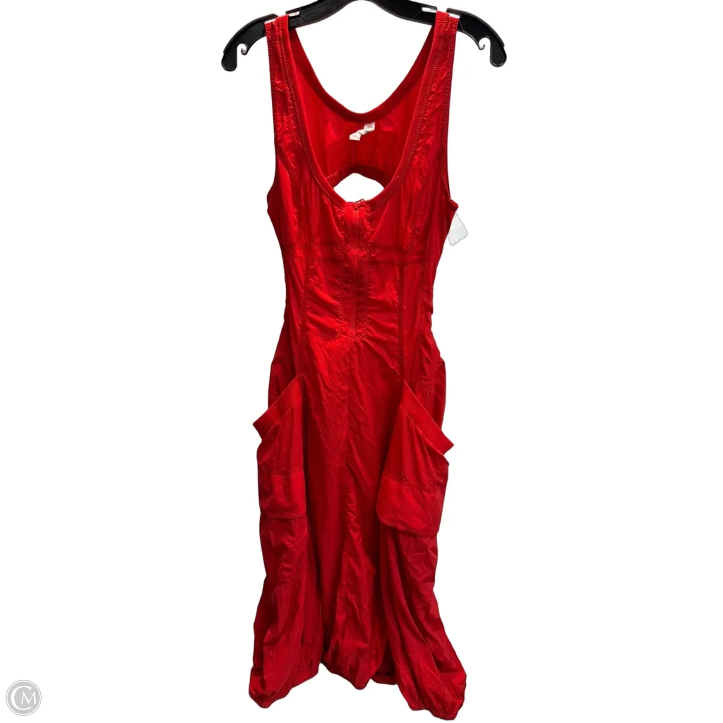 Dress Casual Midi By Daily Practice By Anthropologie In Red, Size: M