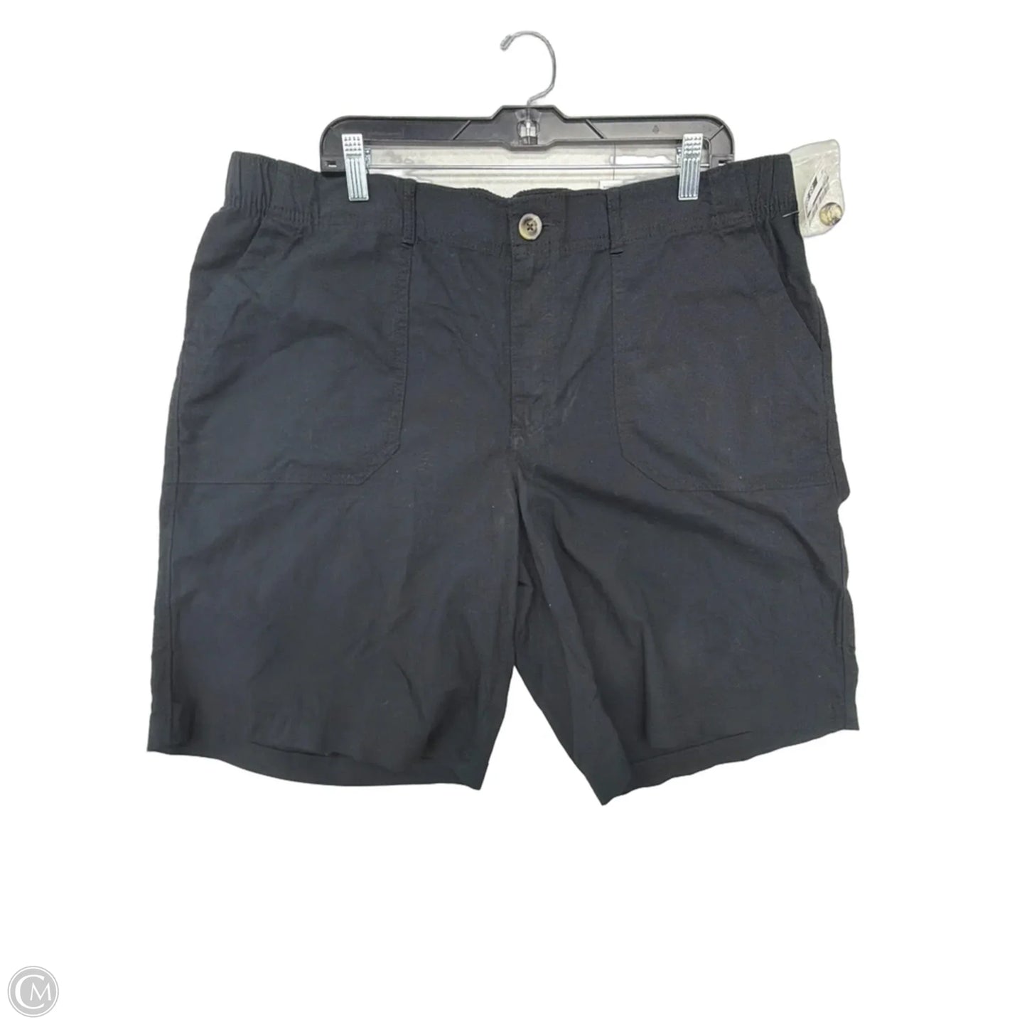 Shorts By Sonoma In Black, Size: 18