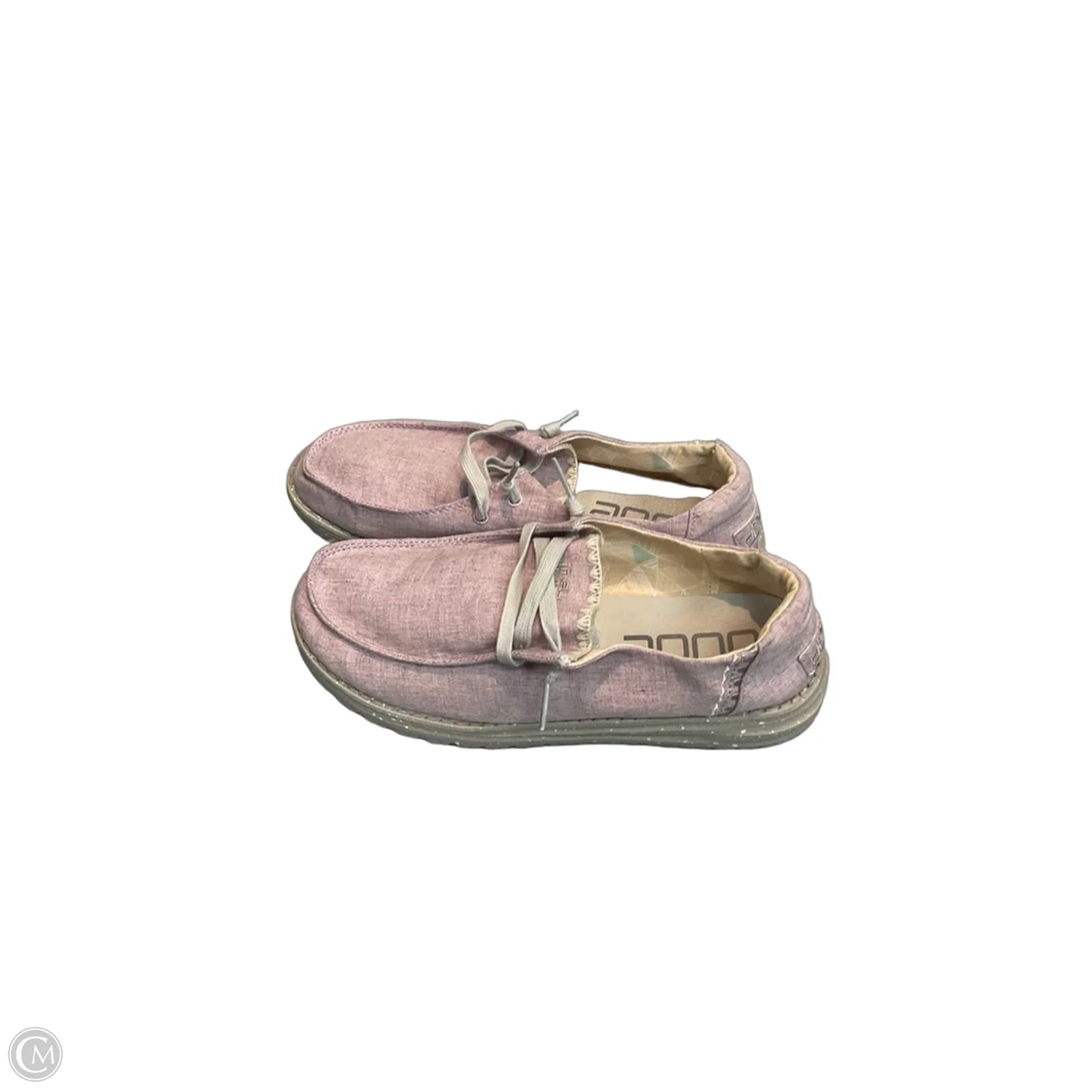 Shoes Sneakers By Hey Dude In Pink, Size: 8