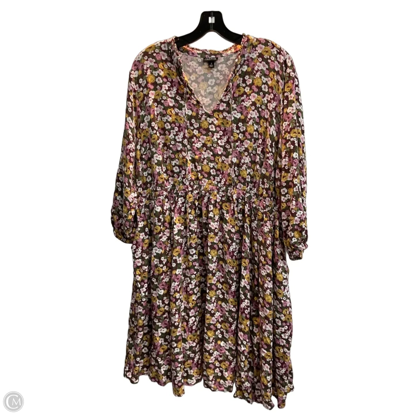Dress Casual Short By Torrid In Floral Print, Size: 2x