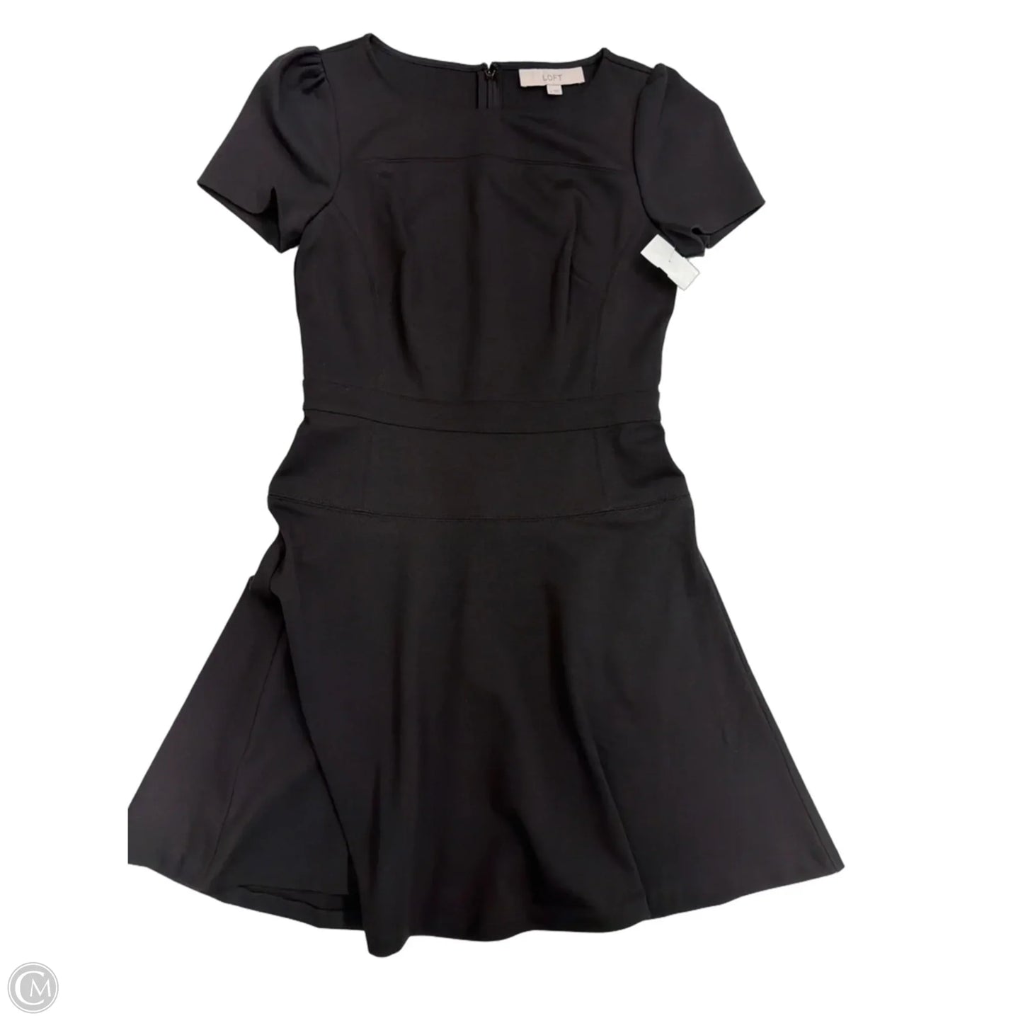 Dress Work By Loft In Beige, Size: Xs