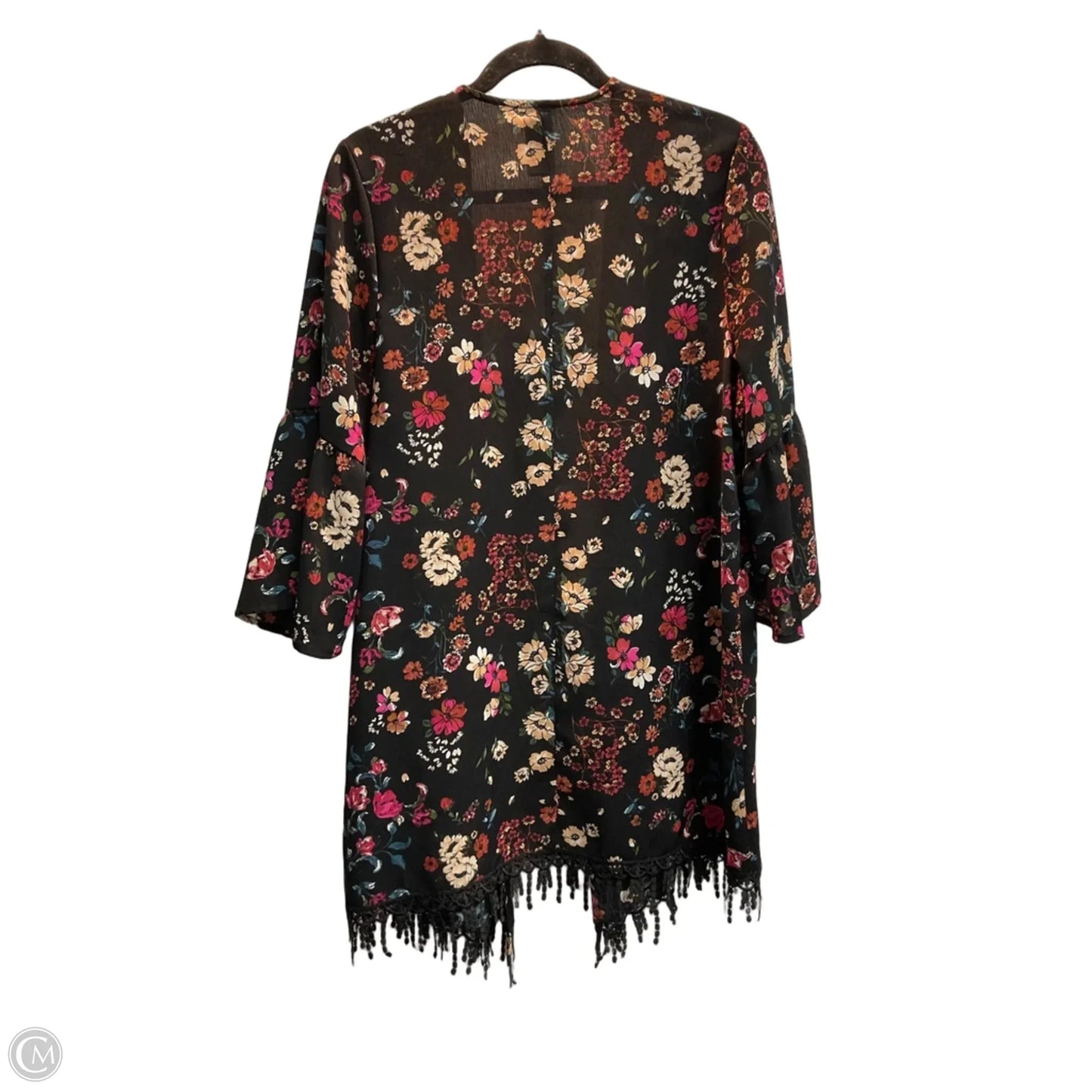 Kimono By Time And Tru In Floral Print, Size: Osfm