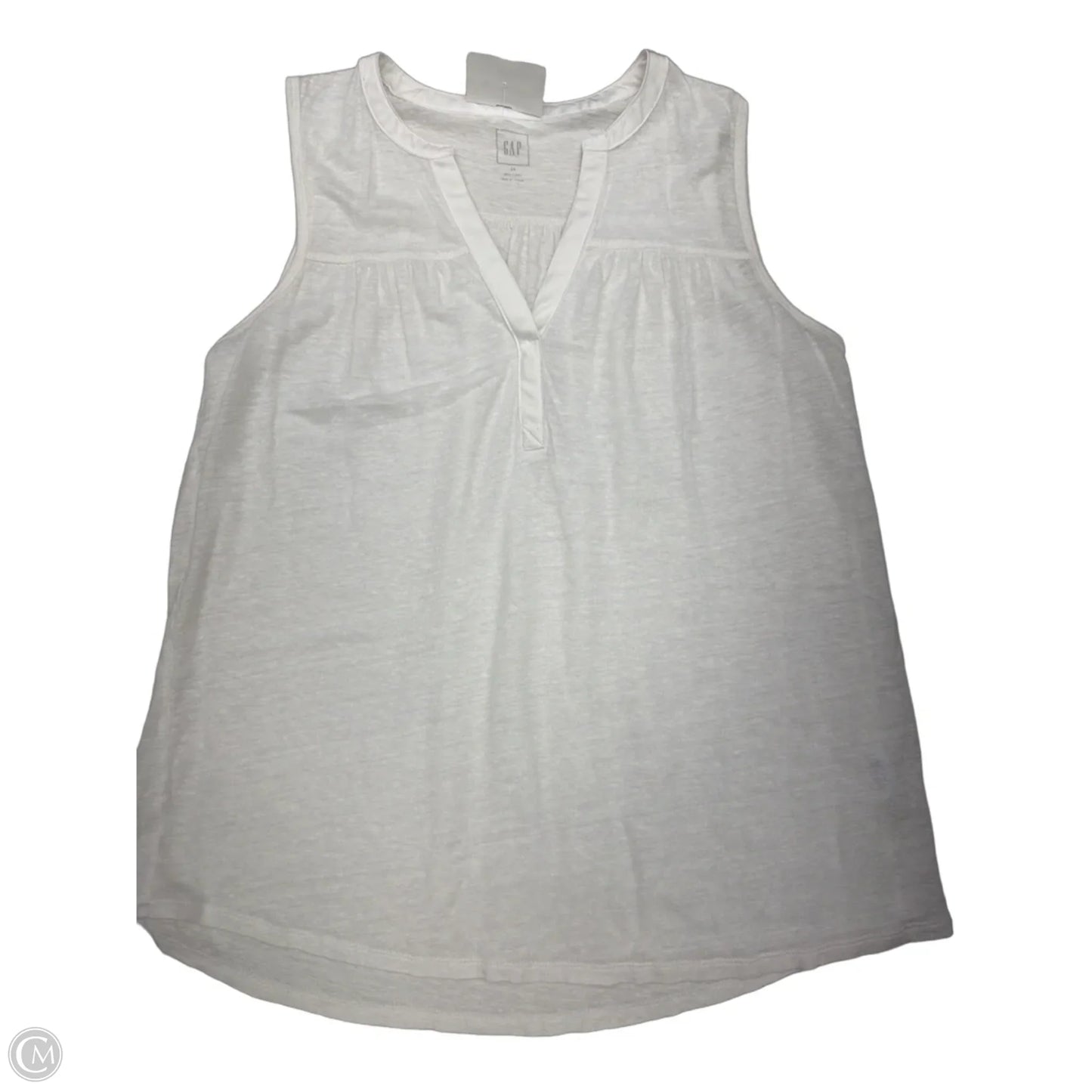 Tank Top By Gap In White, Size: Xs
