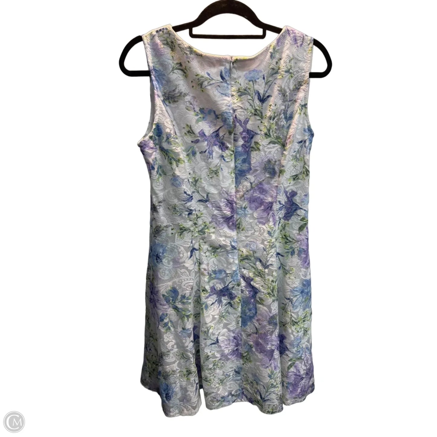 Dress Work By Studio 1 In Floral Print, Size: L
