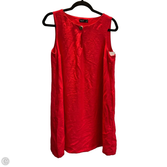 Dress Work By Simply Vera In Red, Size: M