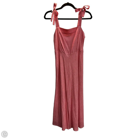 Dress Party Midi By Draper James In Checkered Pattern, Size: S