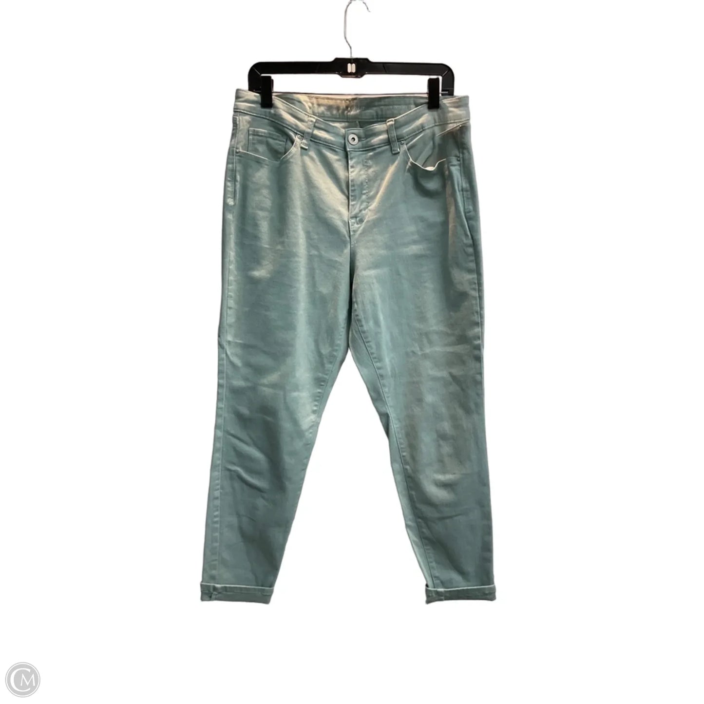 Pants Chinos & Khakis By Style And Co Collection Women In Aqua, Size: 14