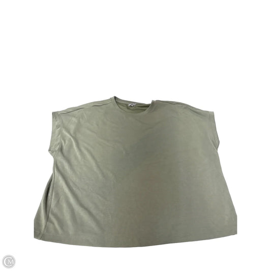 Top Short Sleeve By Talbots In Green, Size: Xl