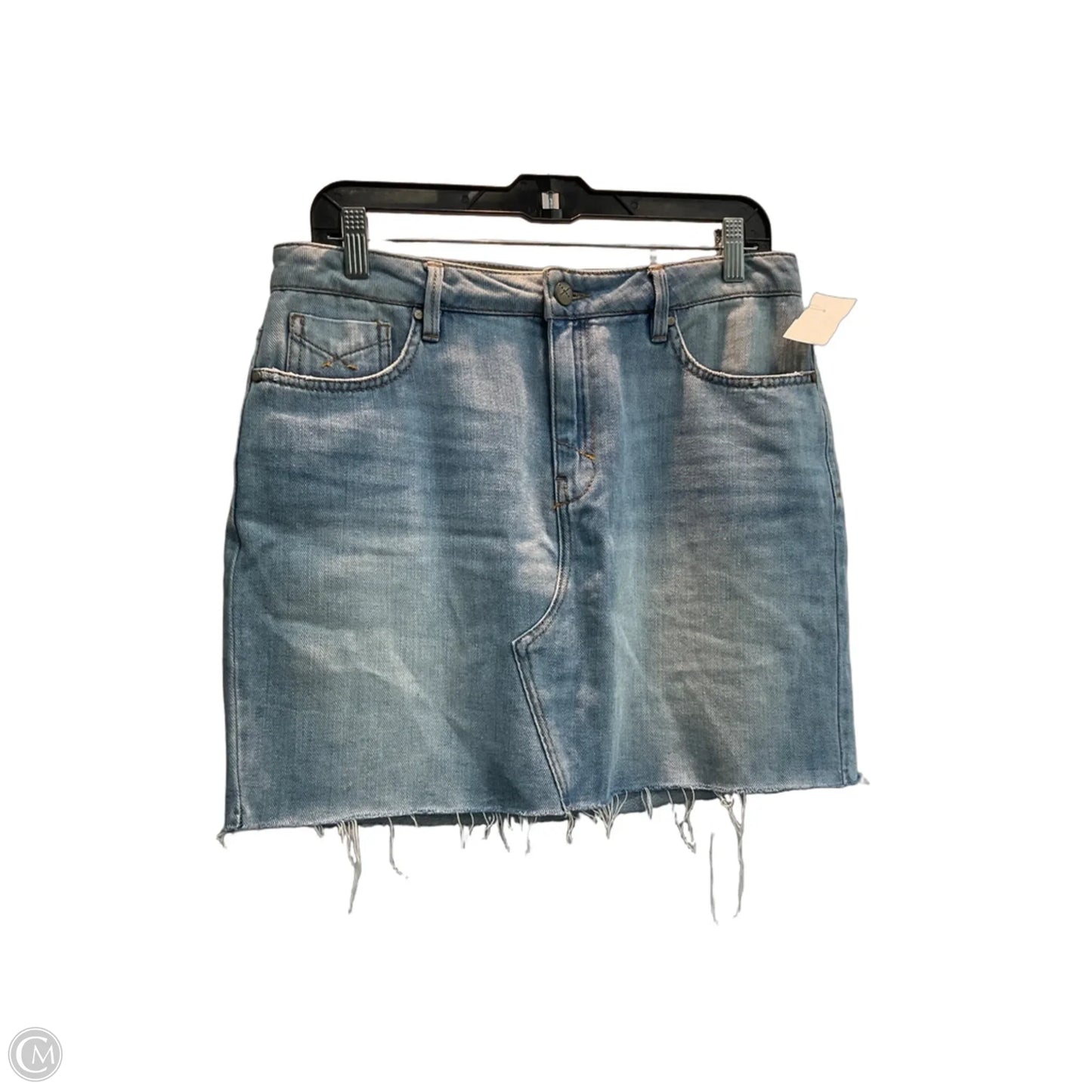 Skirt Mini & Short By Clothes Mentor In Blue Denim, Size: 10