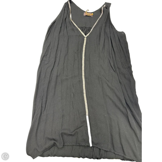 Tunic Sleeveless By Clothes Mentor In Black, Size: S