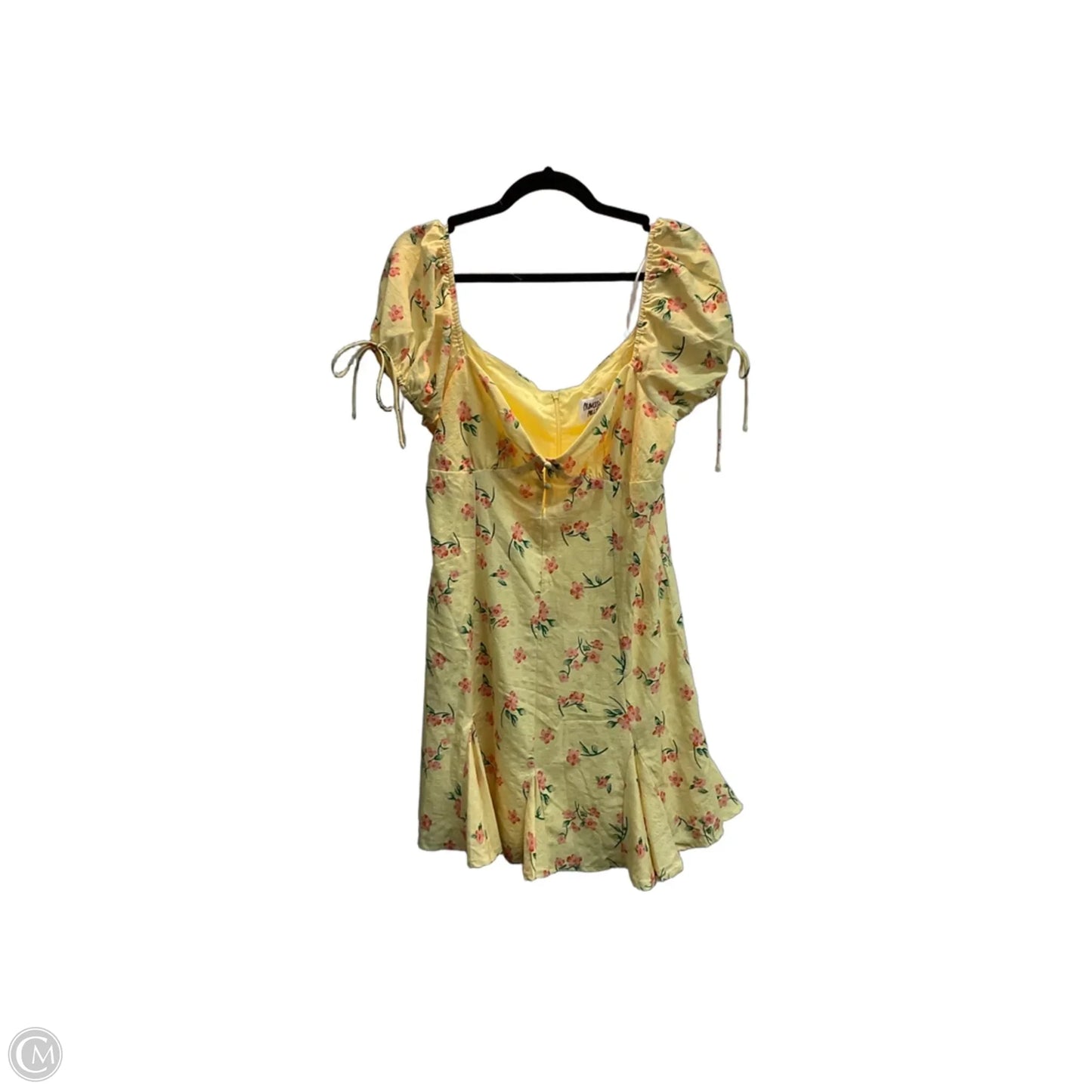Dress Casual Short By Princess Polly In Yellow, Size: M